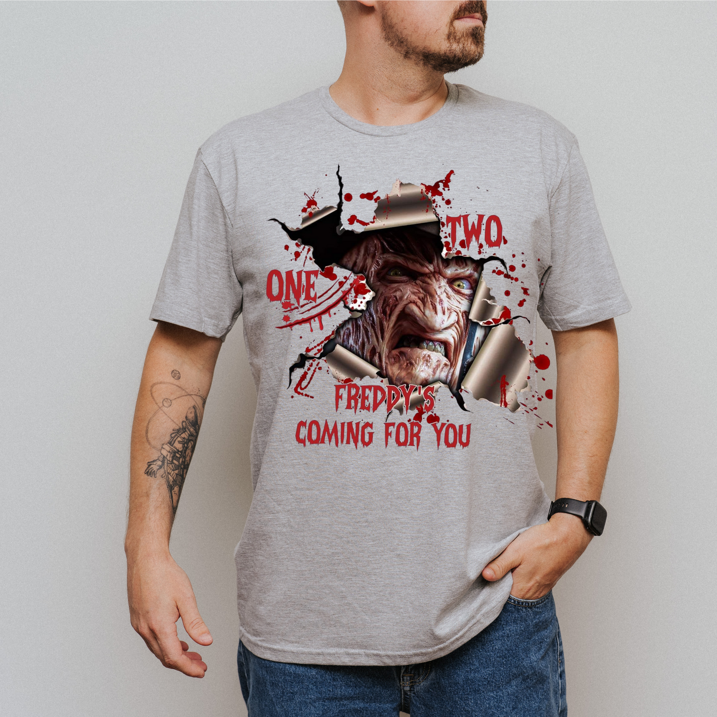 Peek a boo Freddy Krueger