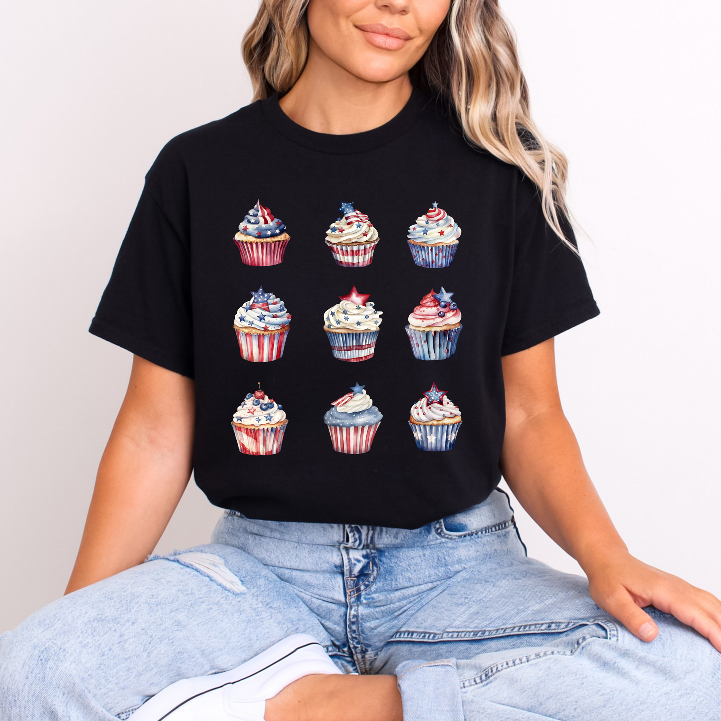 Patriotic cupcakes