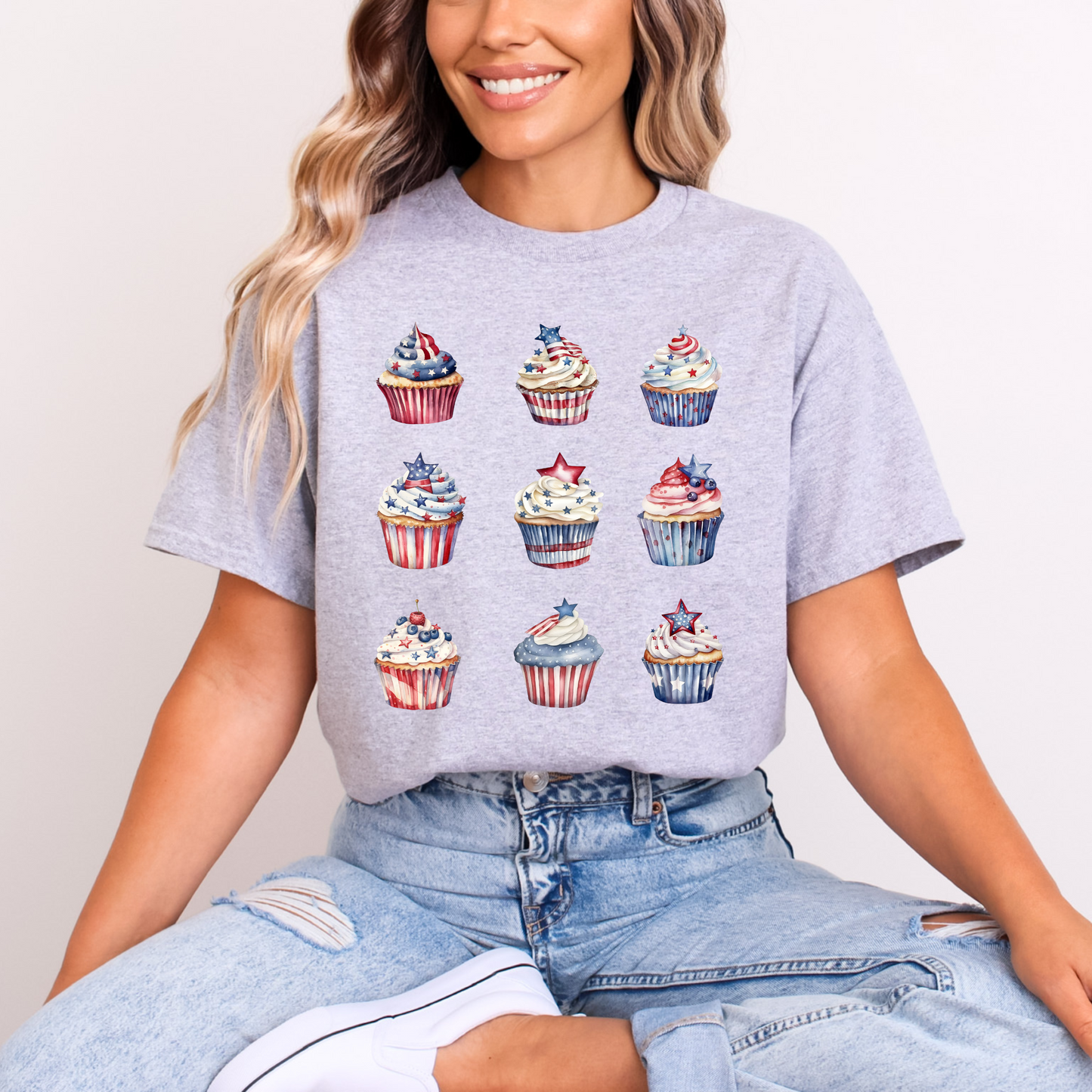 Patriotic cupcakes