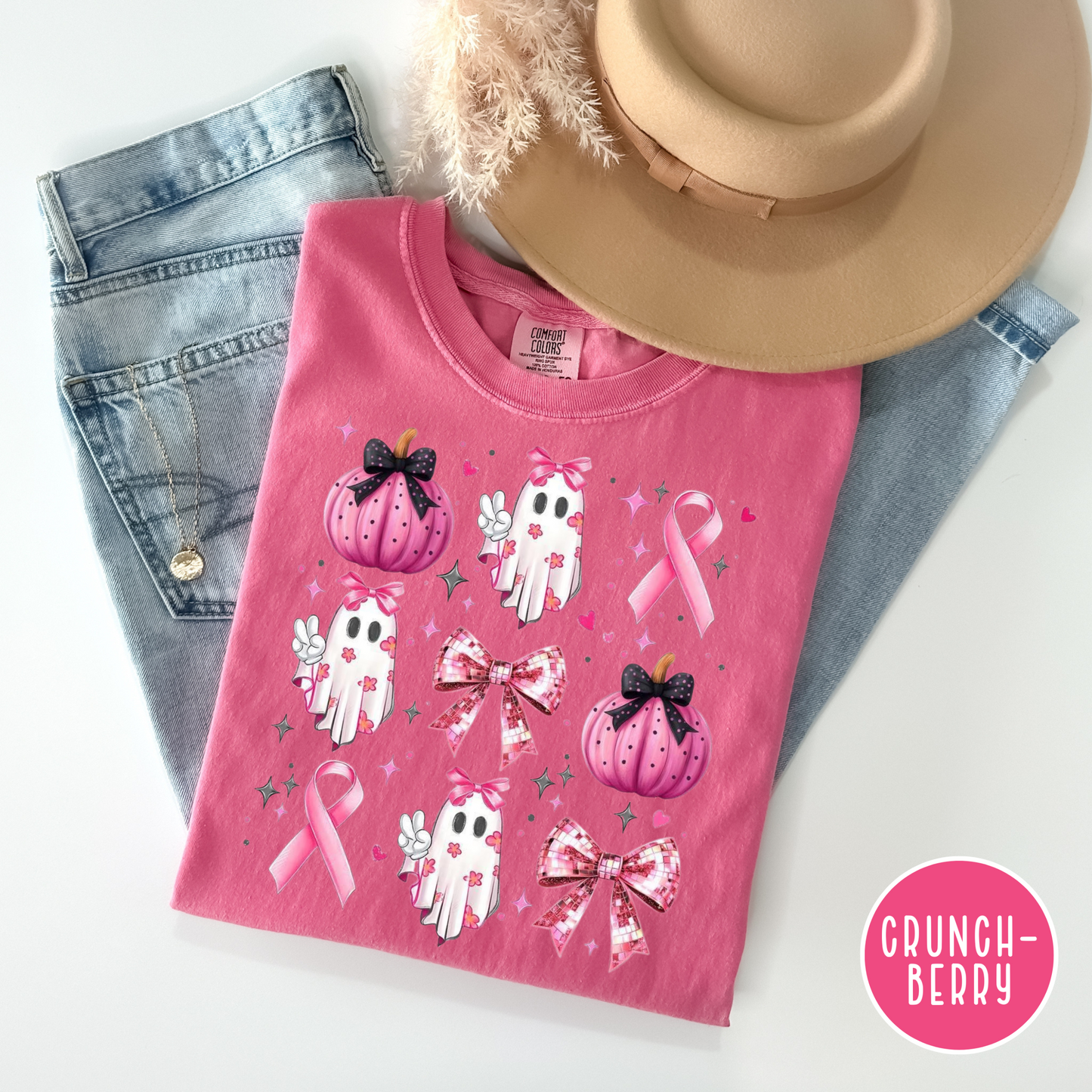 Pumpkins, ghosts & ribbons