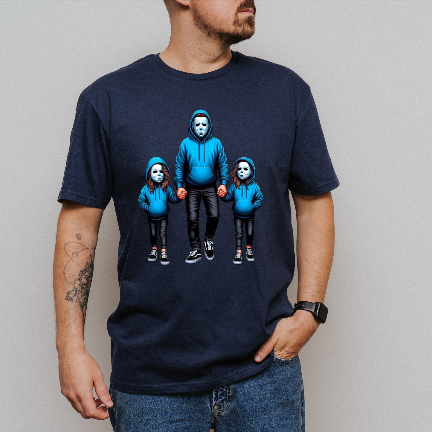 Michael Myers and daughters