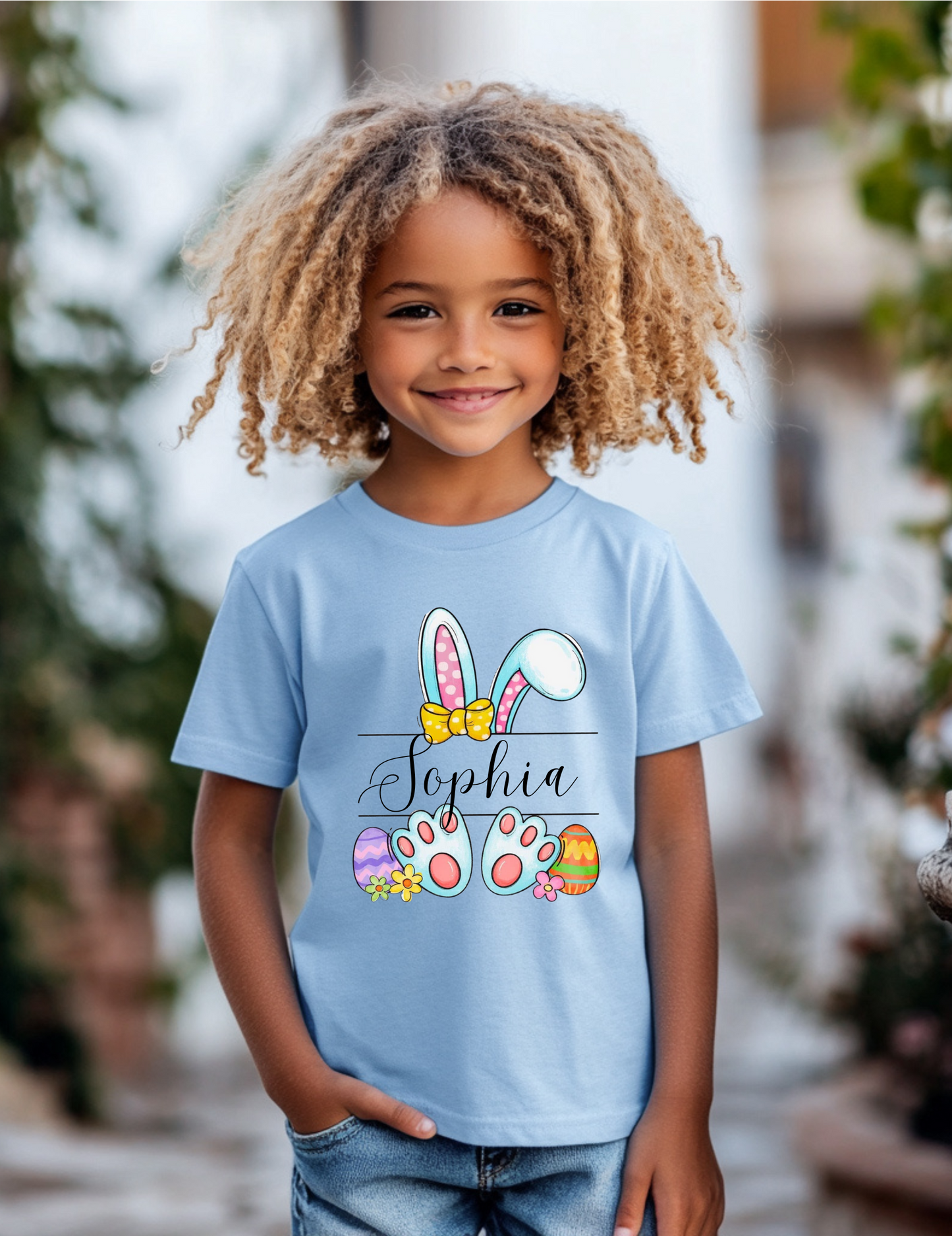 Bunny w/custom name (Girl)