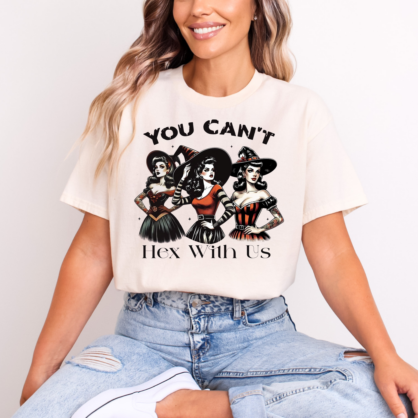 You can’t he’s with us