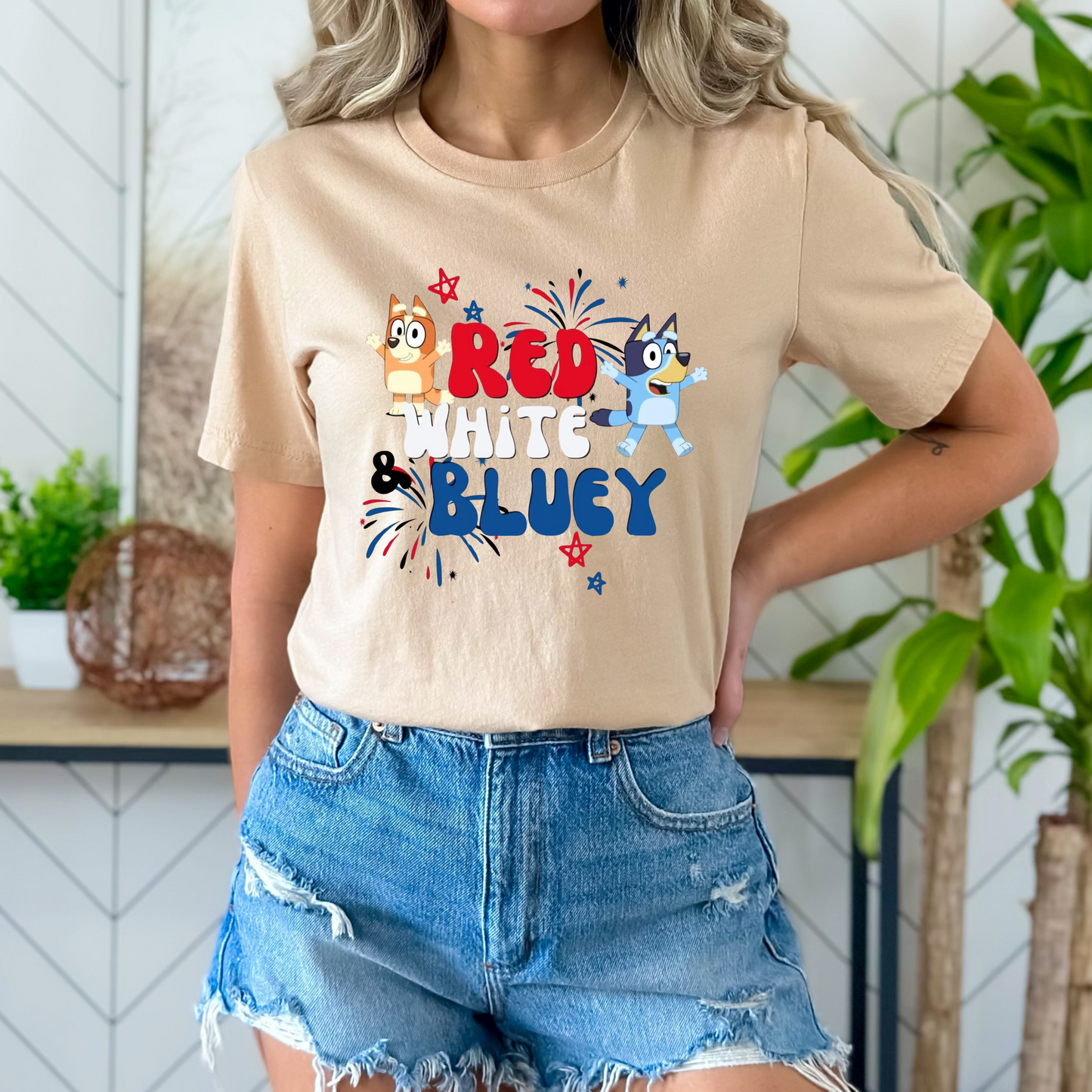 Red, white & bluey