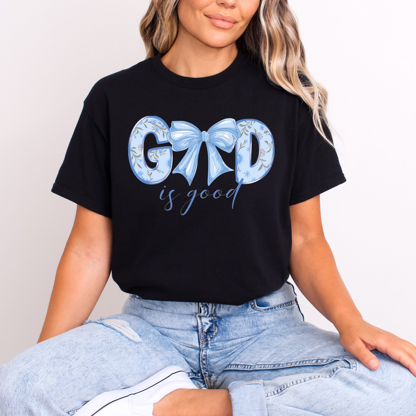 God is good (BLUE)