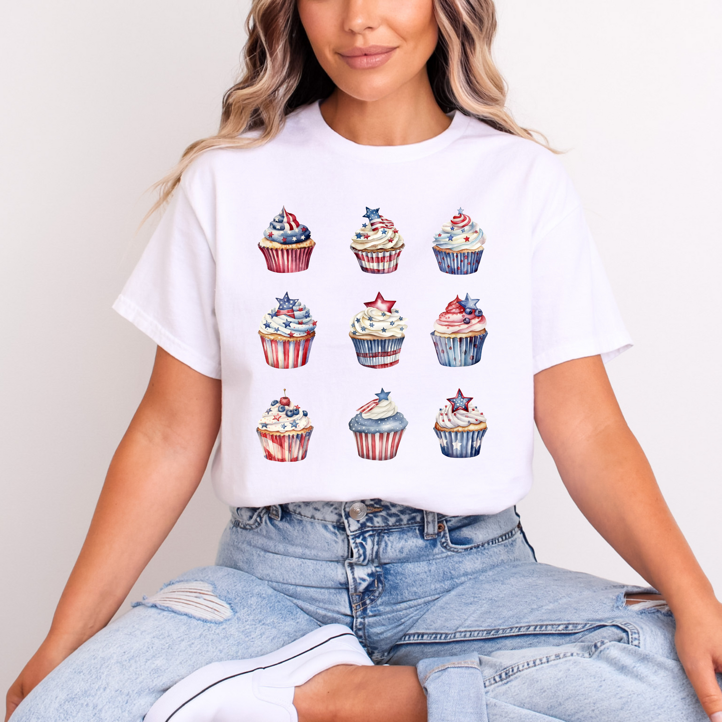Patriotic cupcakes