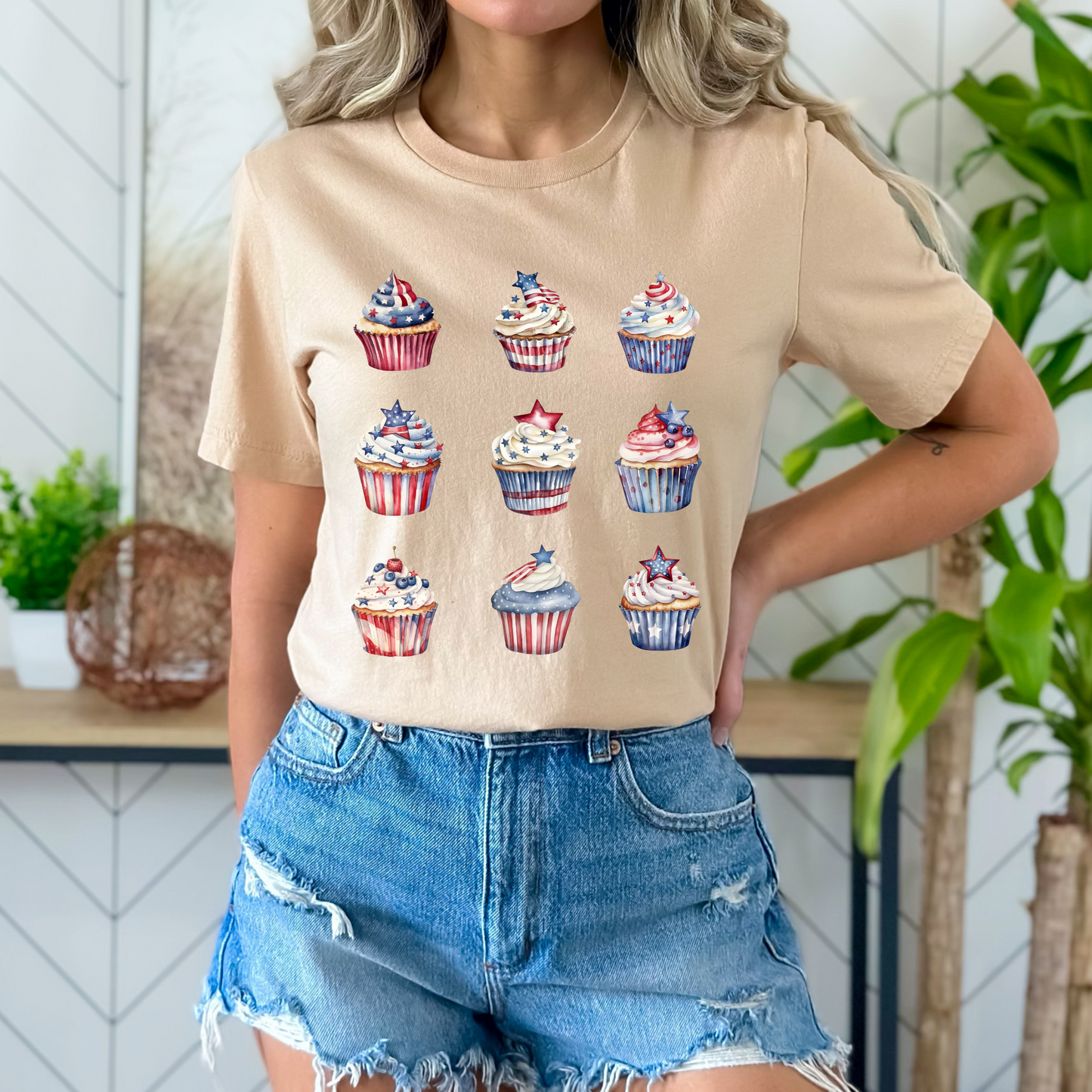 Patriotic cupcakes