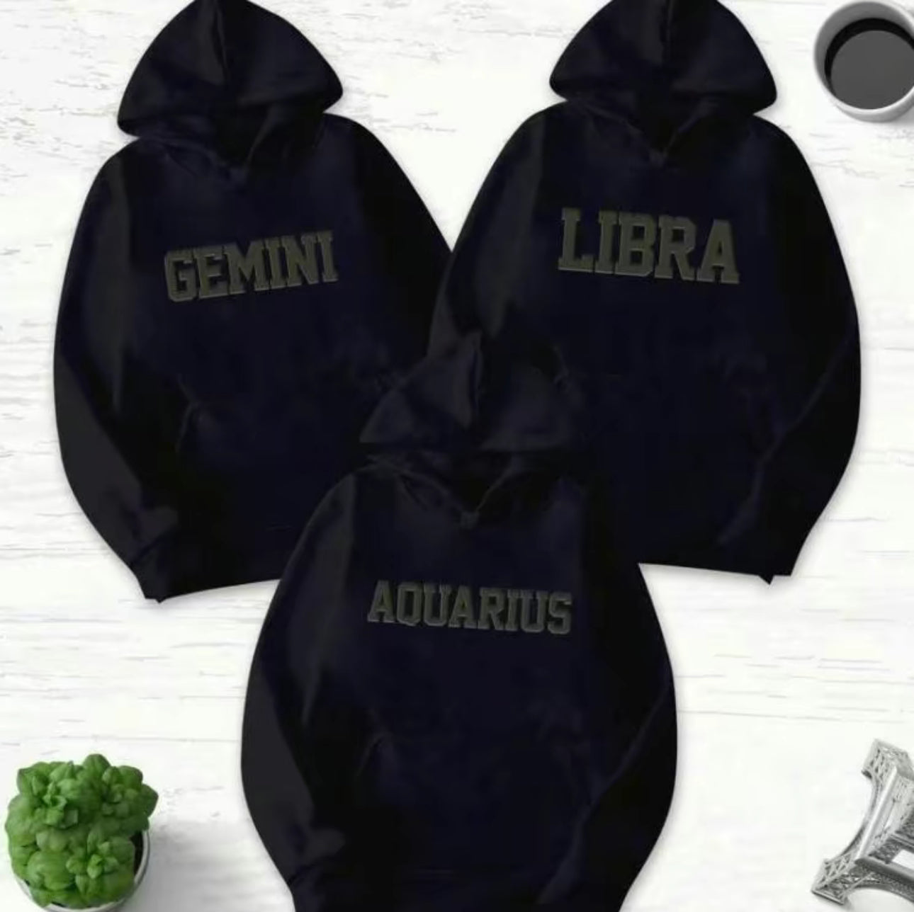 Puff Zodiac Hoodie