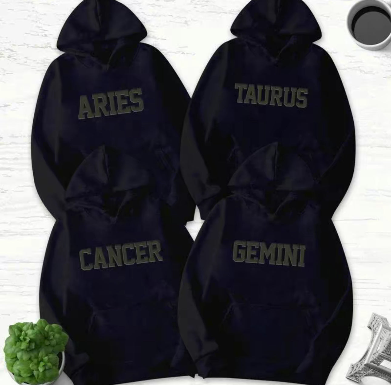 Puff Zodiac Hoodie