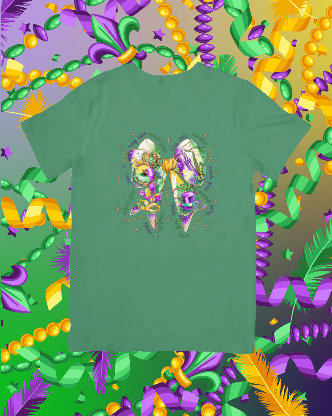 Mardi Gras Bow