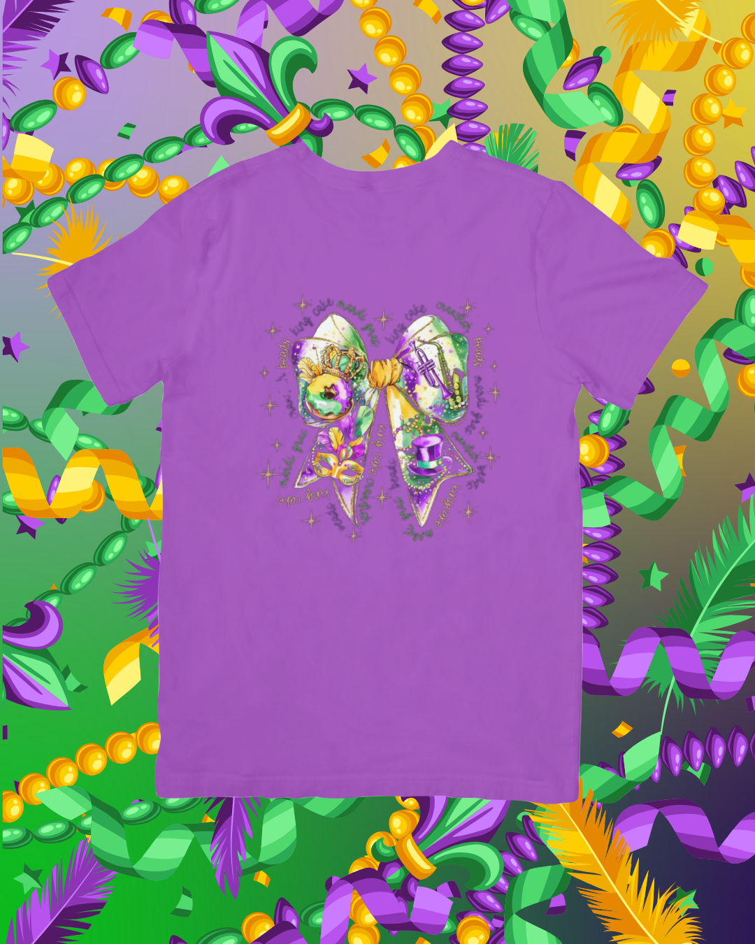 Mardi Gras Bow