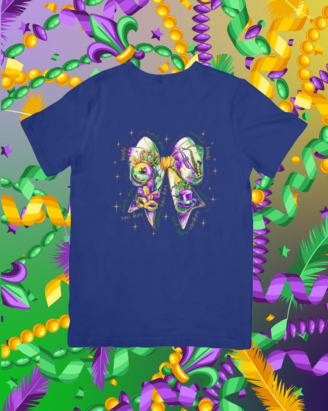 Mardi Gras Bow