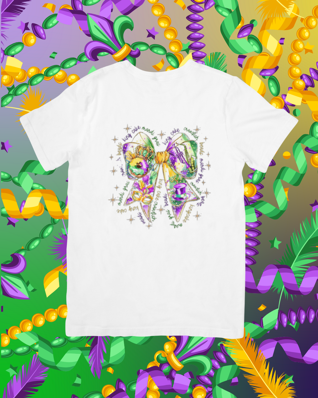 Mardi Gras Bow