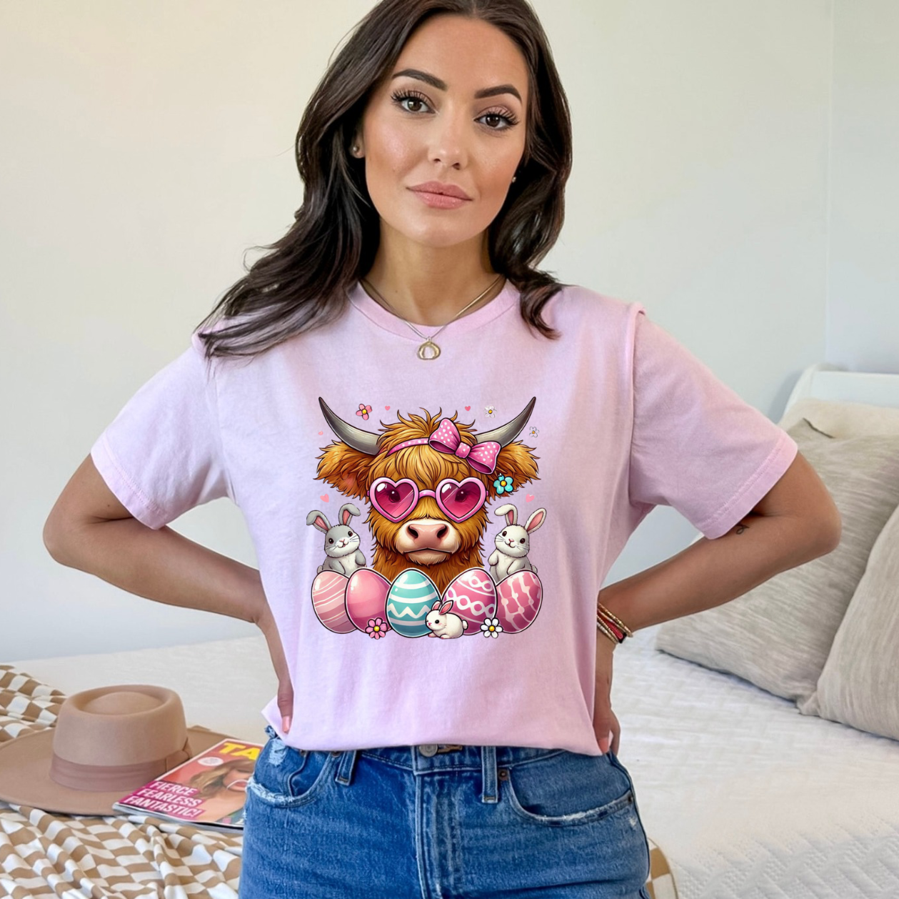 Heffer Cow Easter