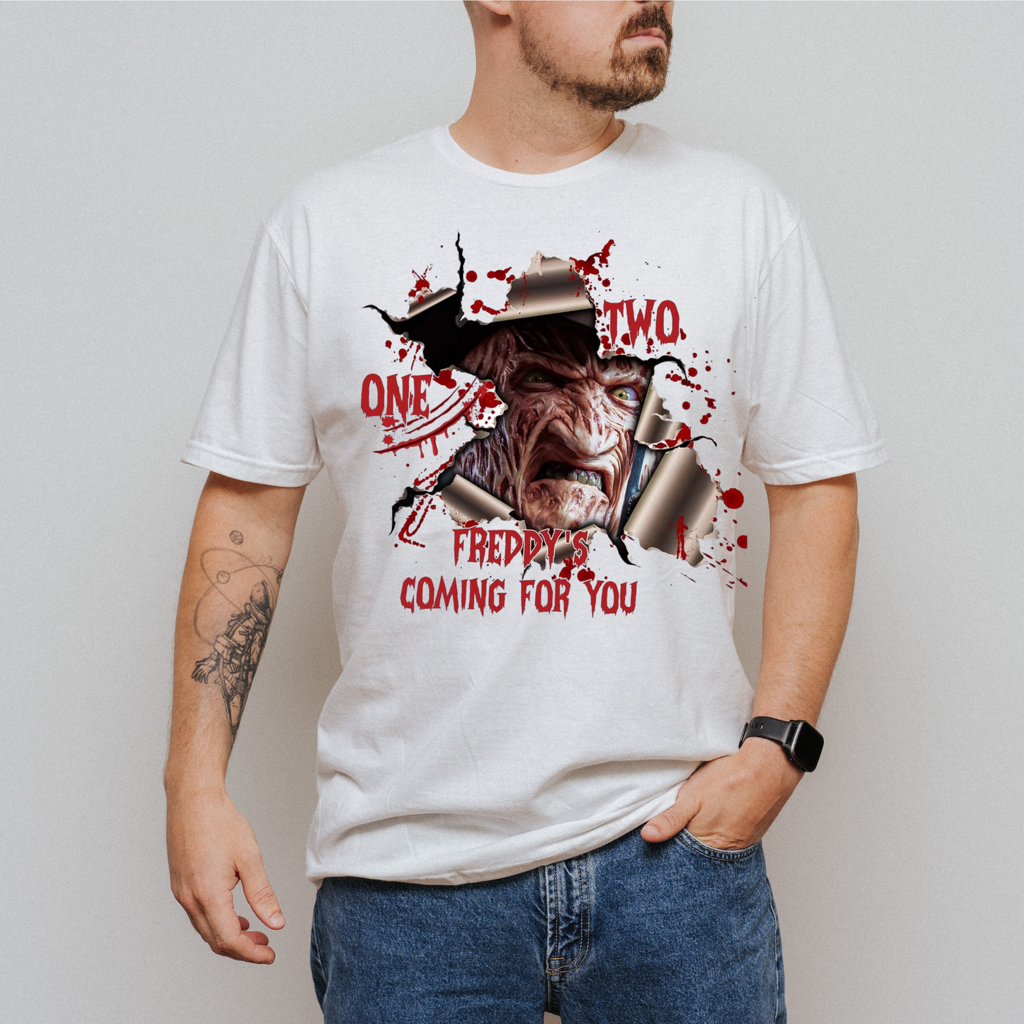 Peek a boo Freddy Krueger