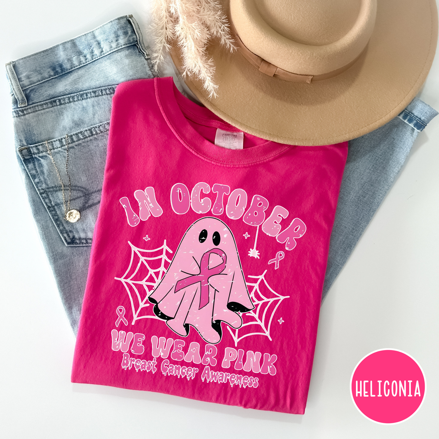 In October we wear pink