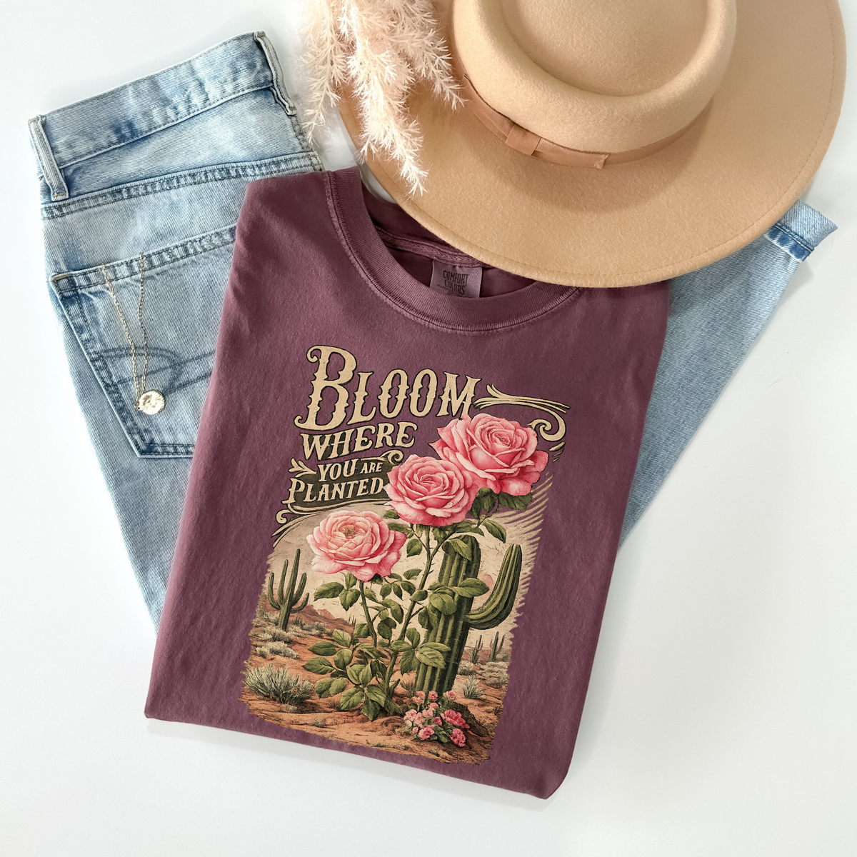 Bloom where you are planted