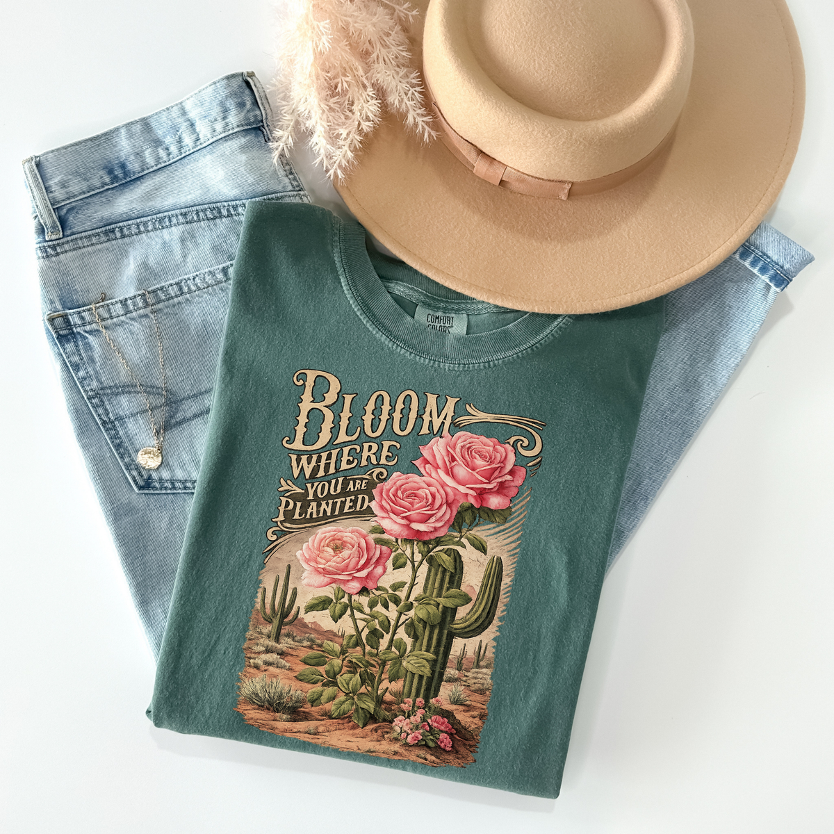 Bloom where you are planted