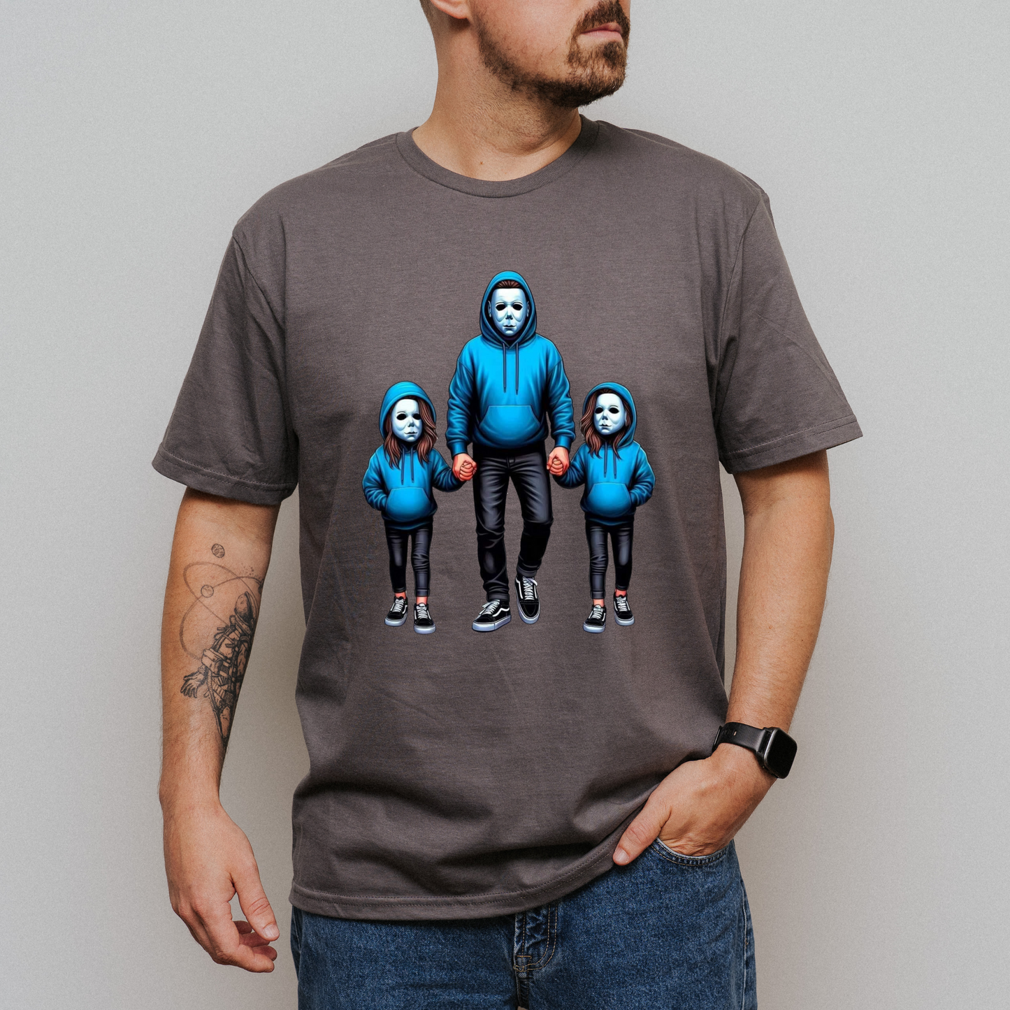 Michael Myers and daughters