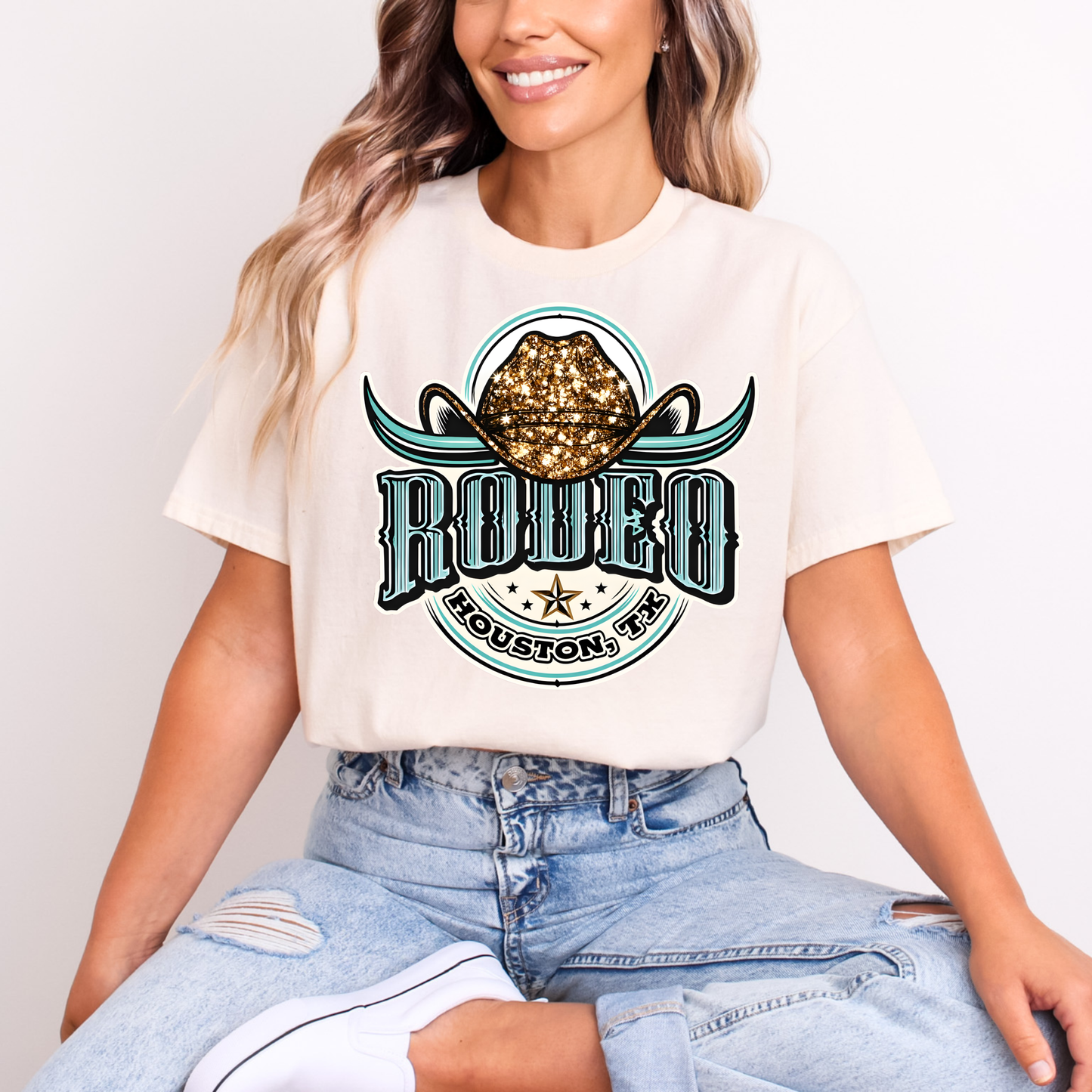 Houston Rodeo Teal