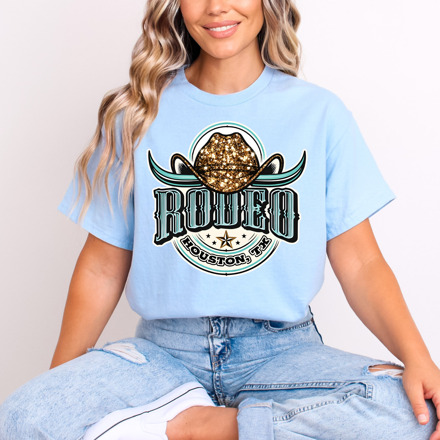 Houston Rodeo Teal
