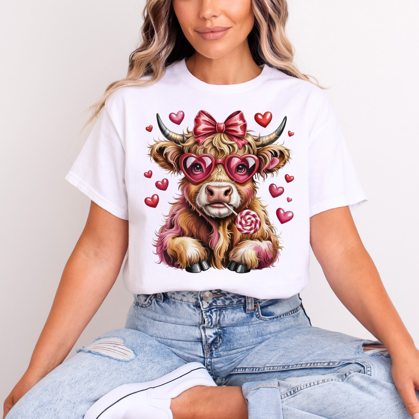 Heifer Valentine Cow