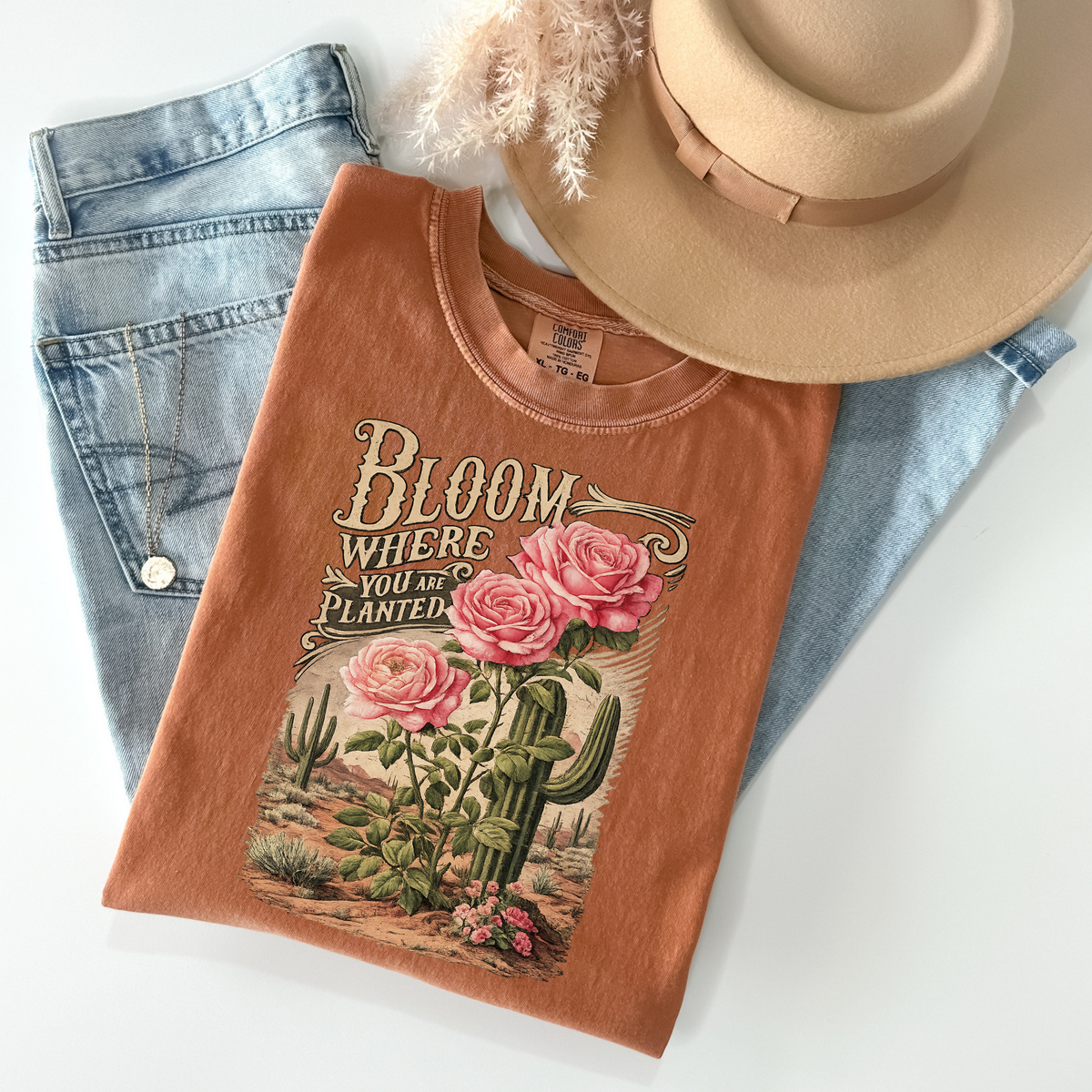 Bloom where you are planted