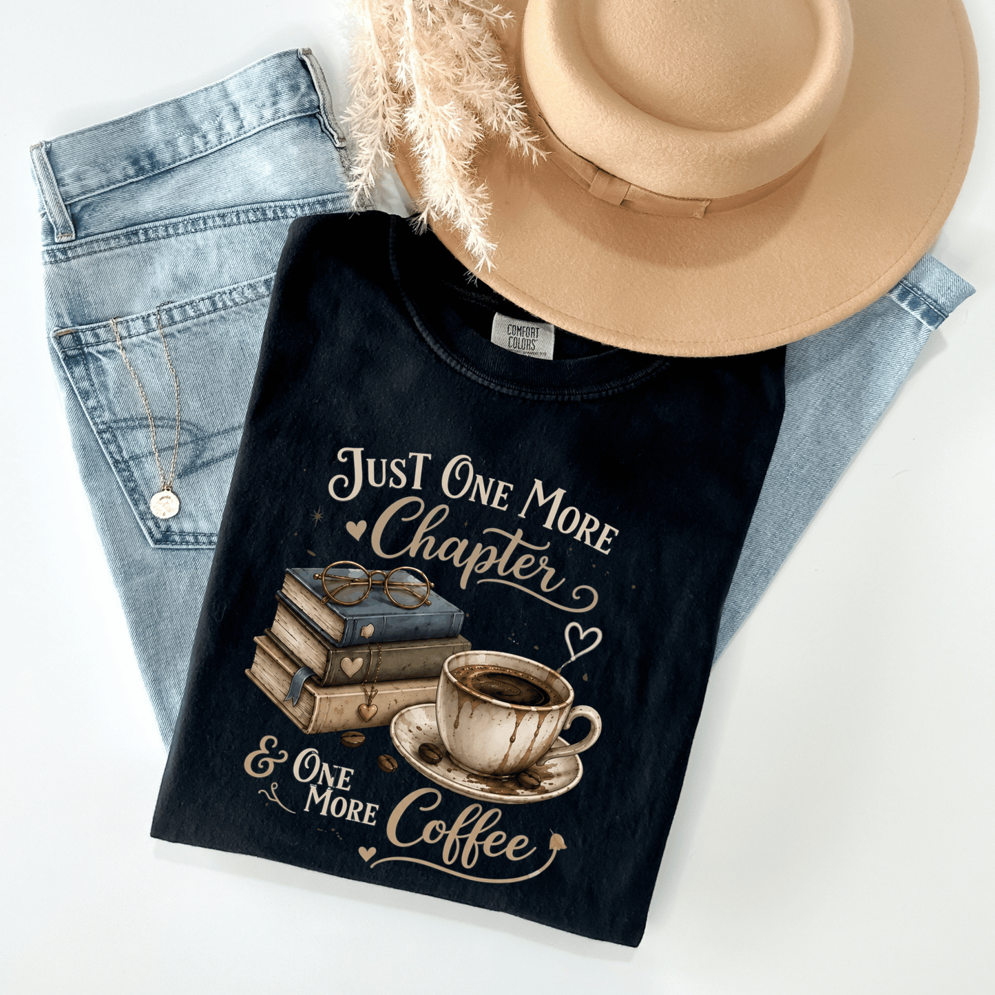 One more chapter & one more coffee