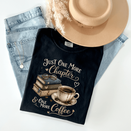 One more chapter & one more coffee