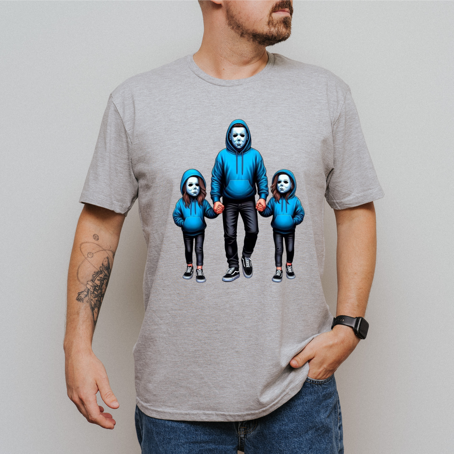 Michael Myers and daughters