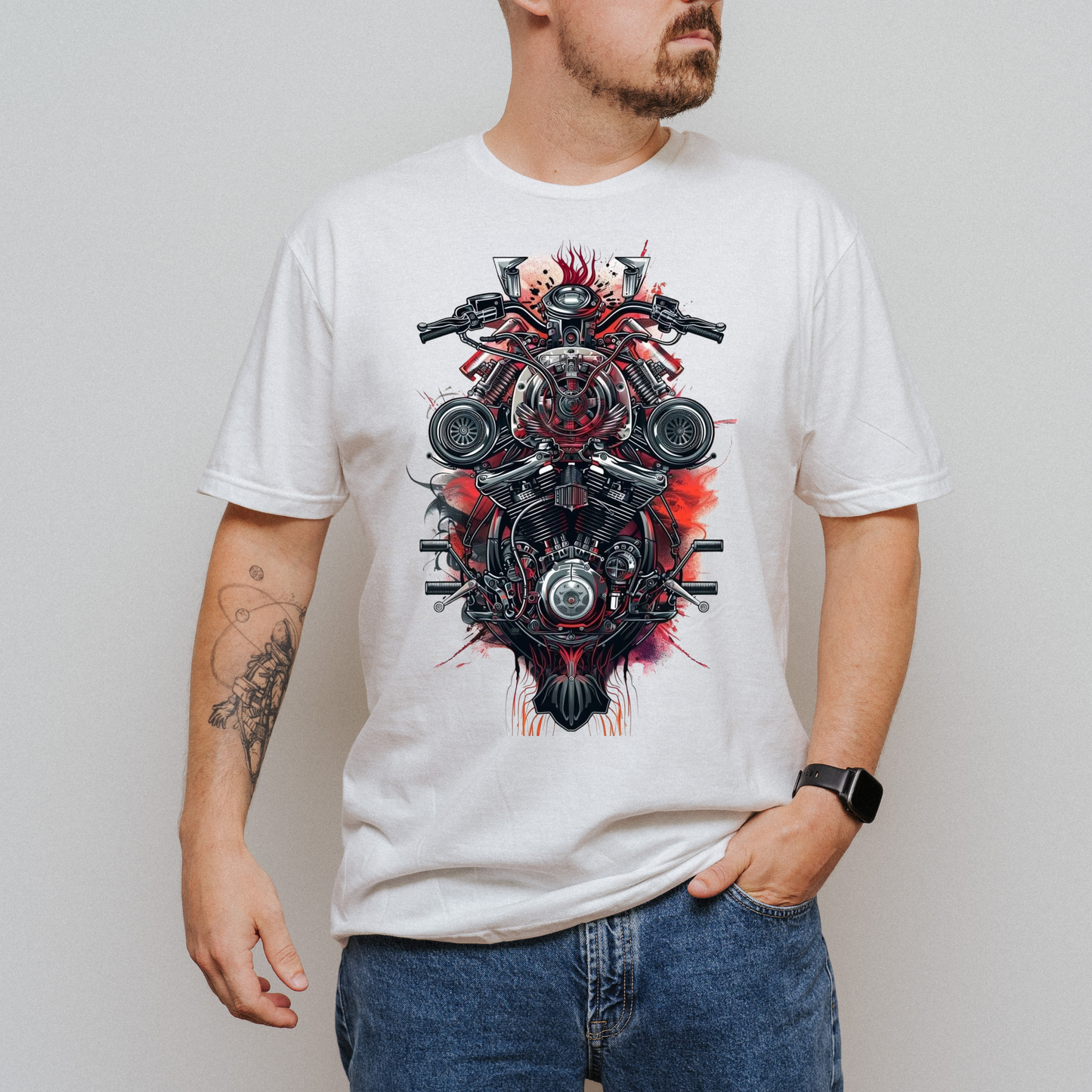 Motorcycle engine