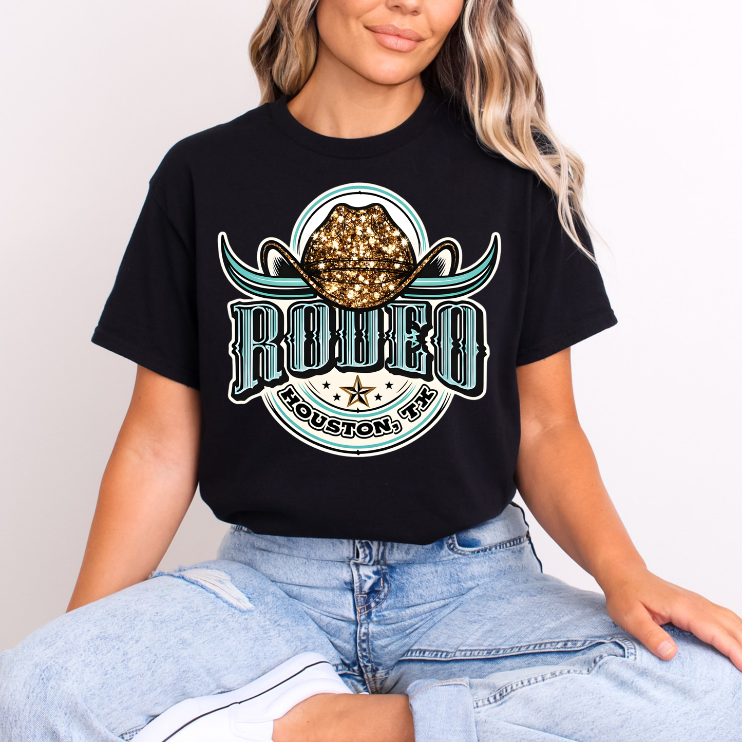 Houston Rodeo Teal
