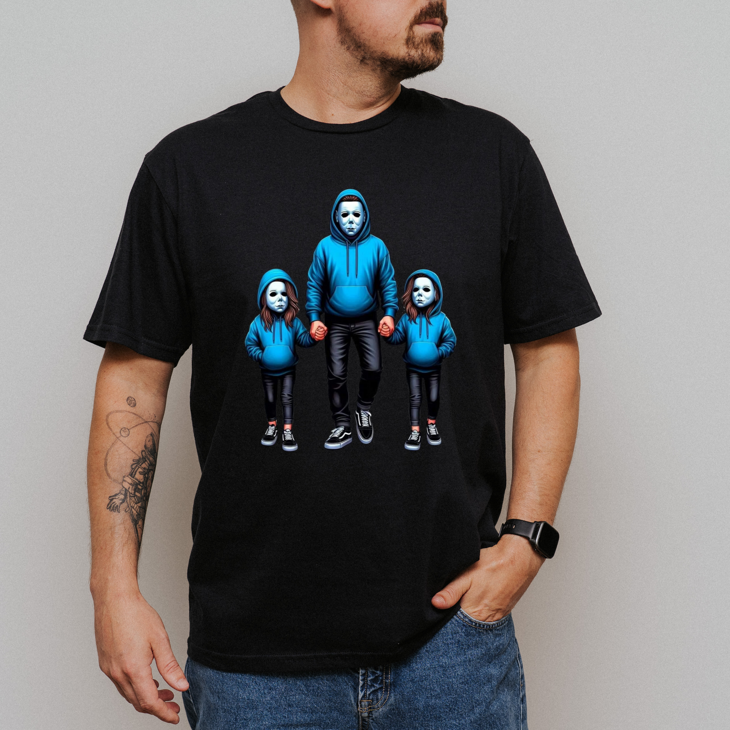 Michael Myers and daughters