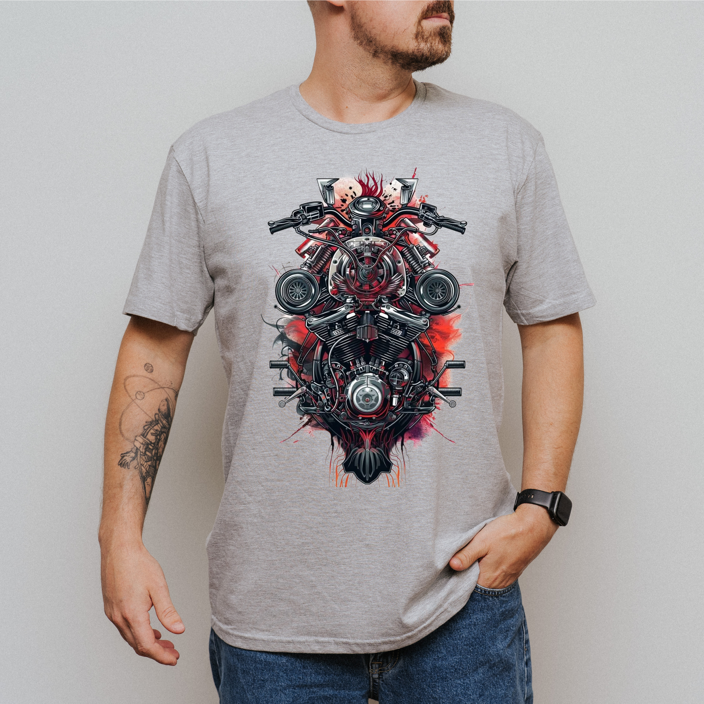Motorcycle engine