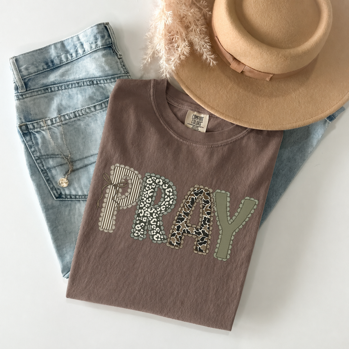 Pray Military print