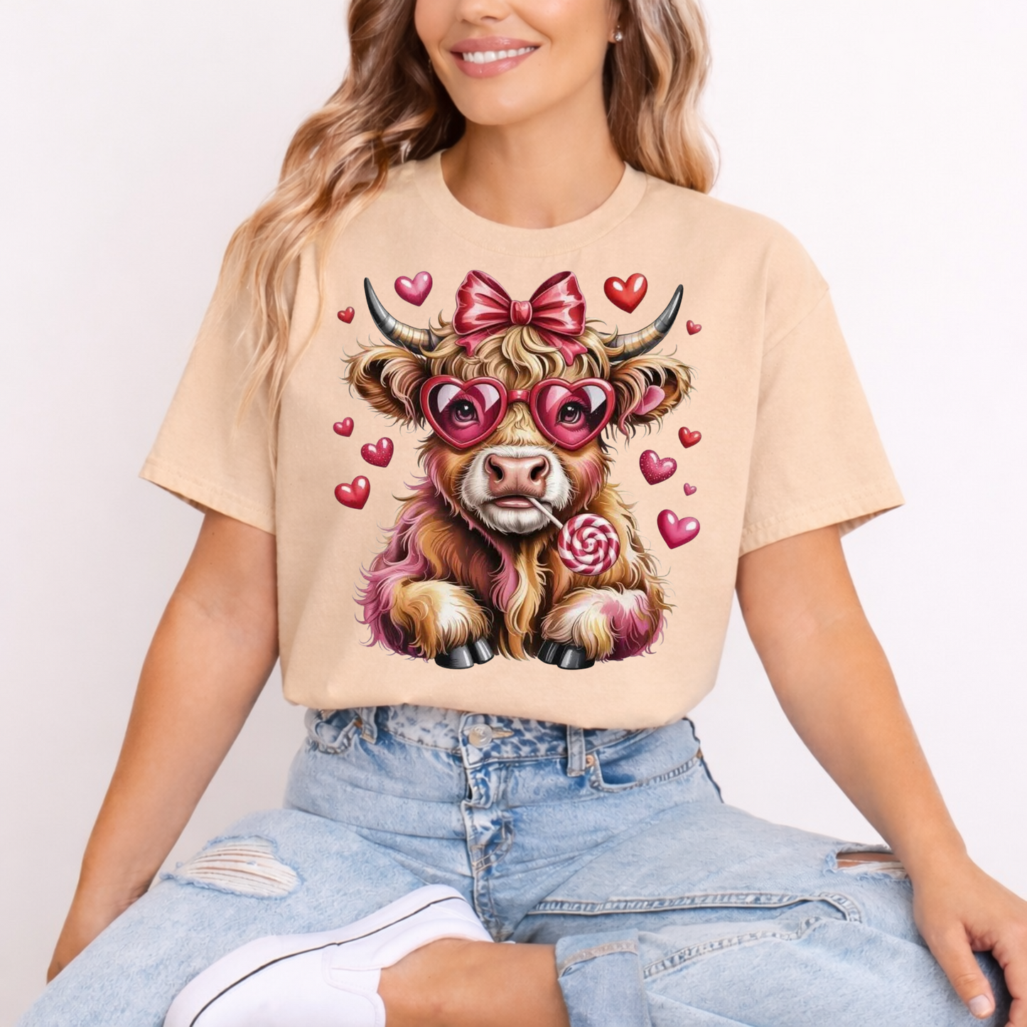 Heifer Valentine Cow