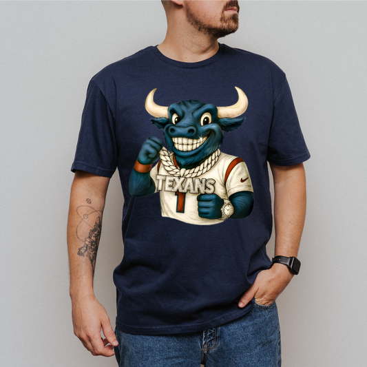 Texans bling toro