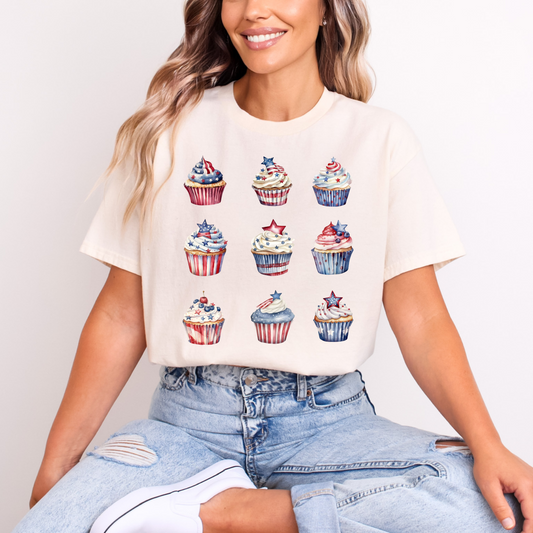 Patriotic cupcakes