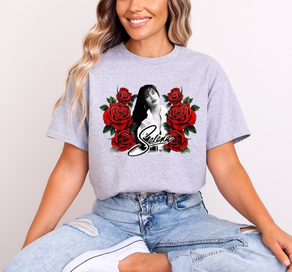 Selena red flowers
