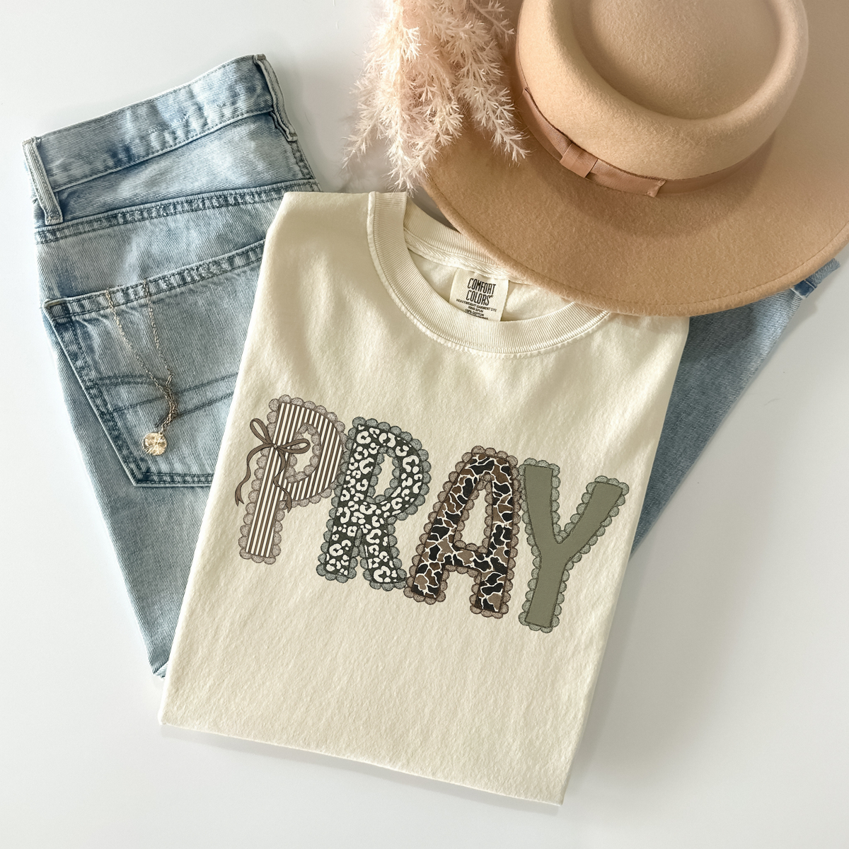 Pray Military print