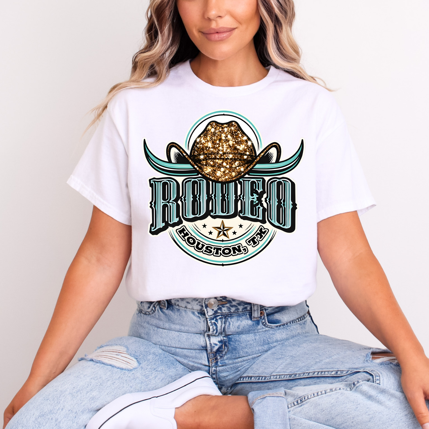 Houston Rodeo Teal