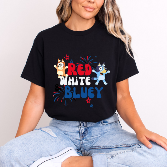 Red, white & bluey