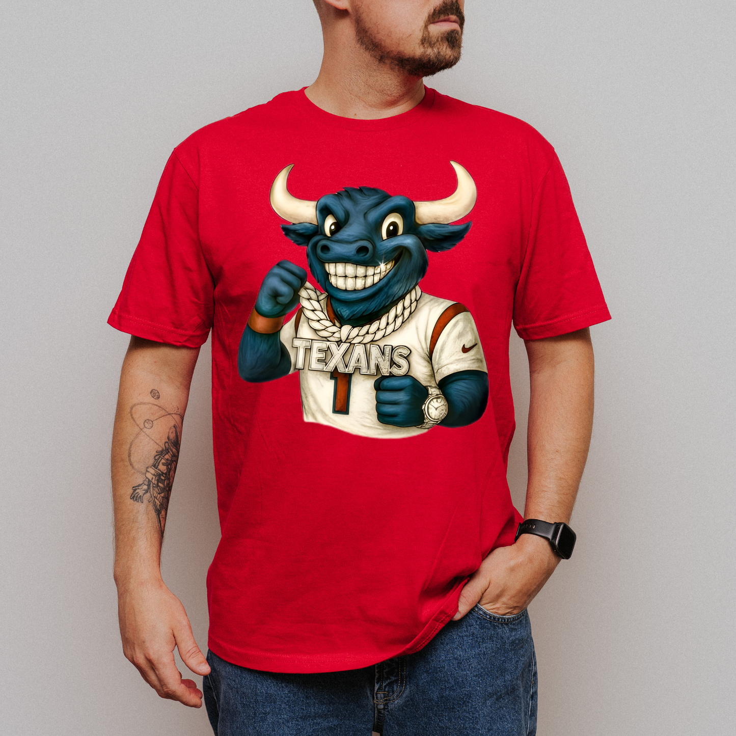 Texans bling toro