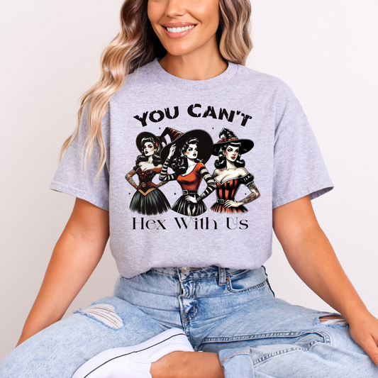 You can’t he’s with us