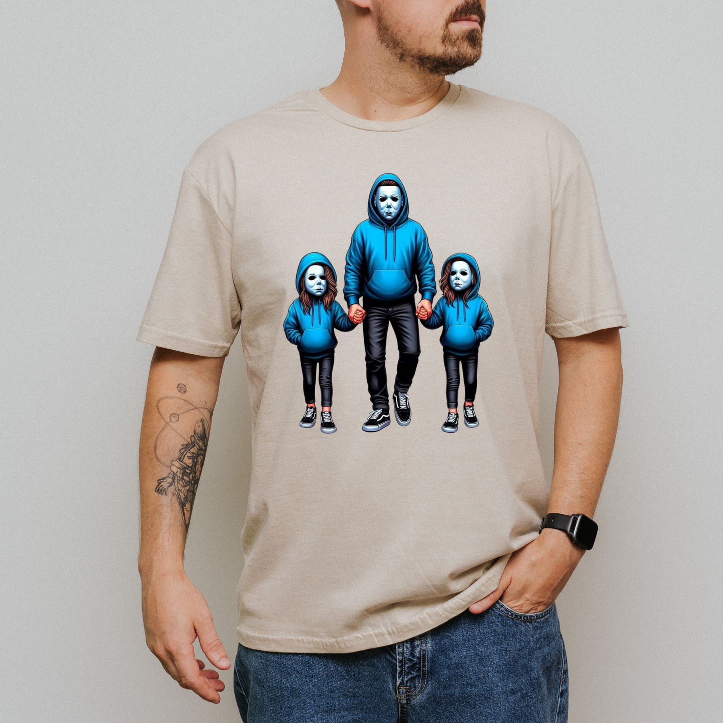 Michael Myers and daughters