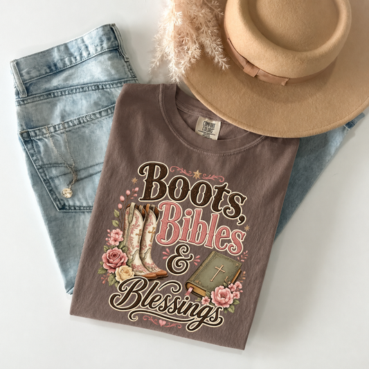 Boots Bibles, and blessings