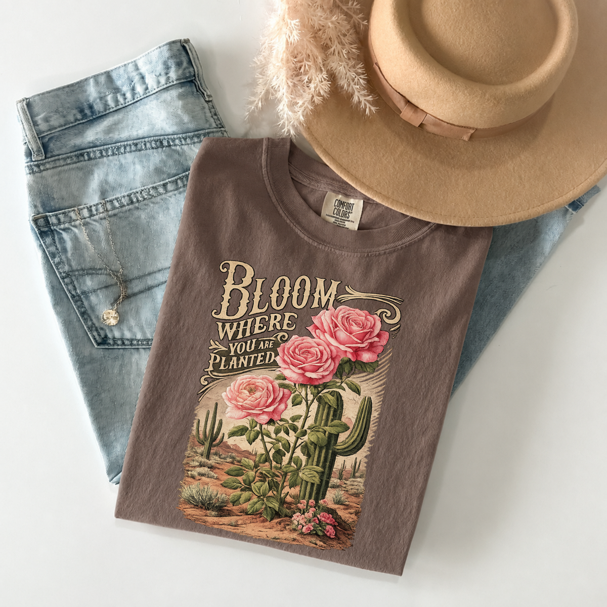 Bloom where you are planted