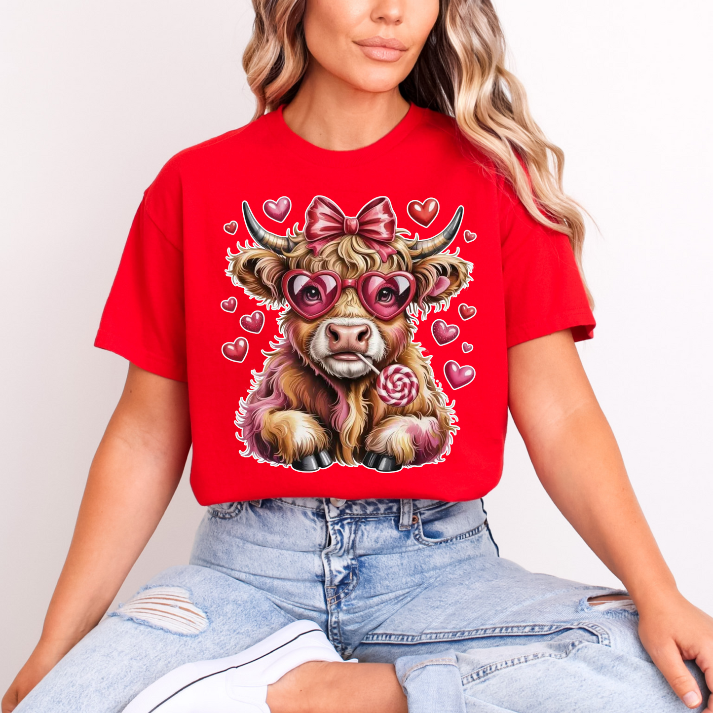 Heifer Valentine Cow
