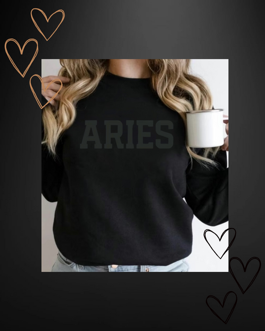 Puff Zodiac Crewsweater