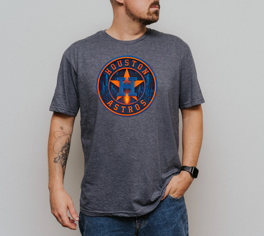 Houston Astros space city background